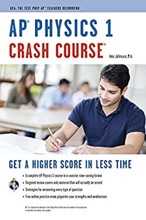 AP® Physics 1 Crash Course Book + Online Paperback Amy Johnson