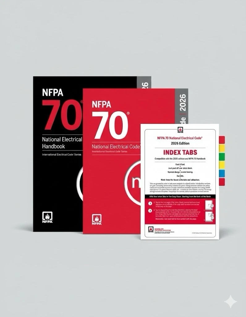 2026 NEC Bundle with 2026 Handbook & Codebook with Index Tabs Premium Quality