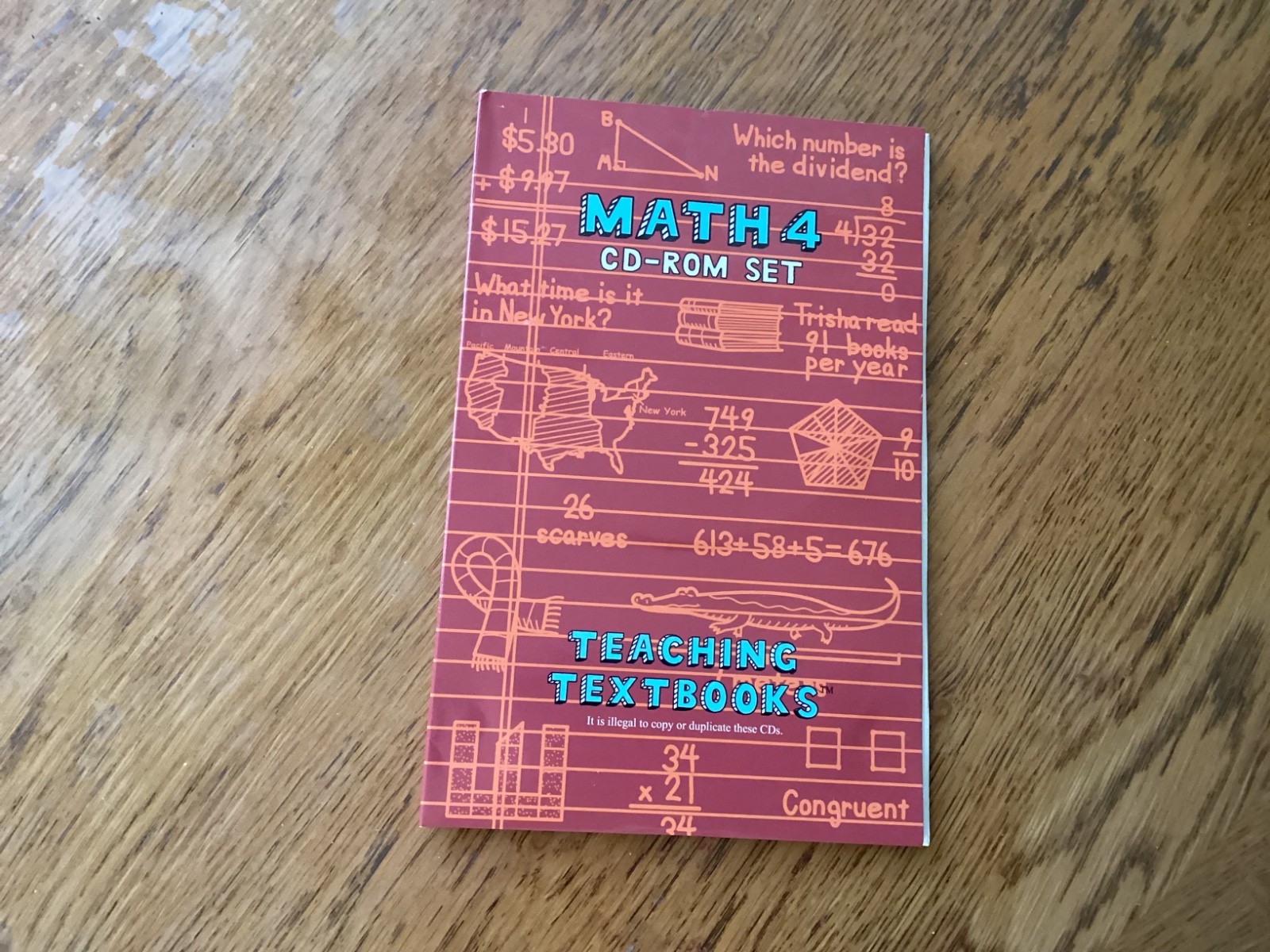 Teaching Textbooks Math 4 CD-ROM Set