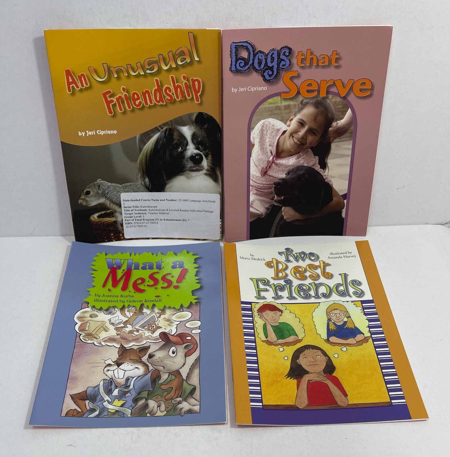Lot of 72 Books + Teacher’s Guide Kaleidoscope B Leveled Readers Package Grade 3