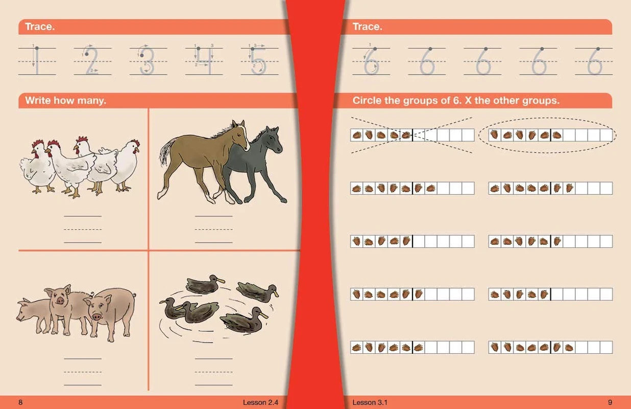 Kindergarten Math with Confidence Student Workbook