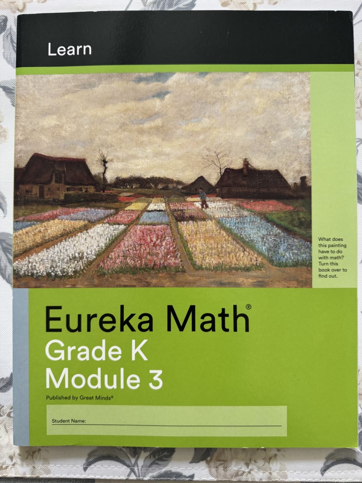 Eureka Math Learn, Succeed and Practice Grade K, Learn Module 3-6 set of 5 books
