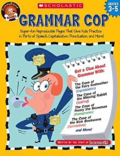 Grammar Cop (Funnybone Books, Grades – Paperback, by The Staff Of – Acceptable