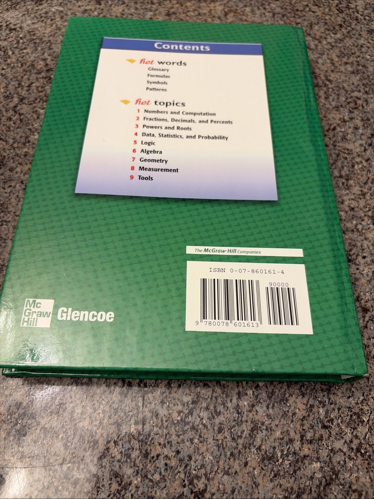 Quick Review Math Handbook Book 3, Teacher’s Guide