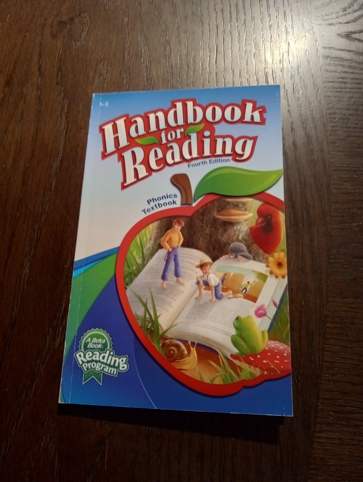 abeka 1st grade – 3rd grade handbook for reading no writing inside book very goo