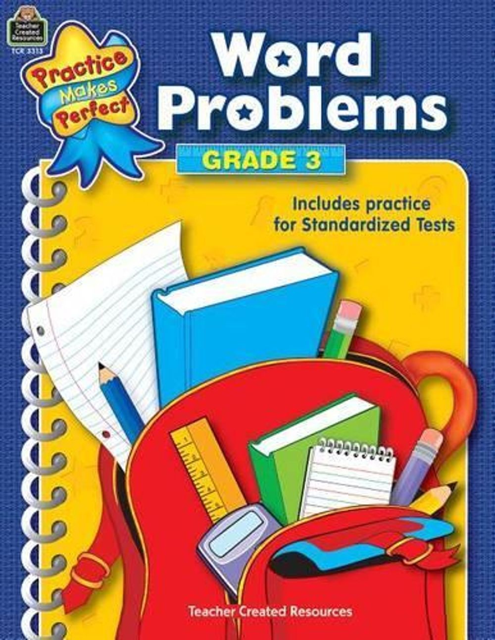 Word Problems Grade 3 by Teacher Created Resources (English) Paperback Book