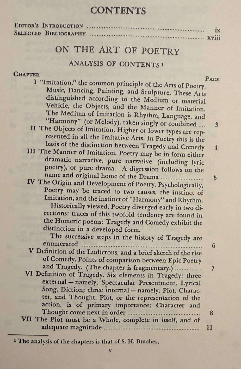 Bobbs Merrill Study Guide Aristotle On Poetry And Music Cliffs 1956
