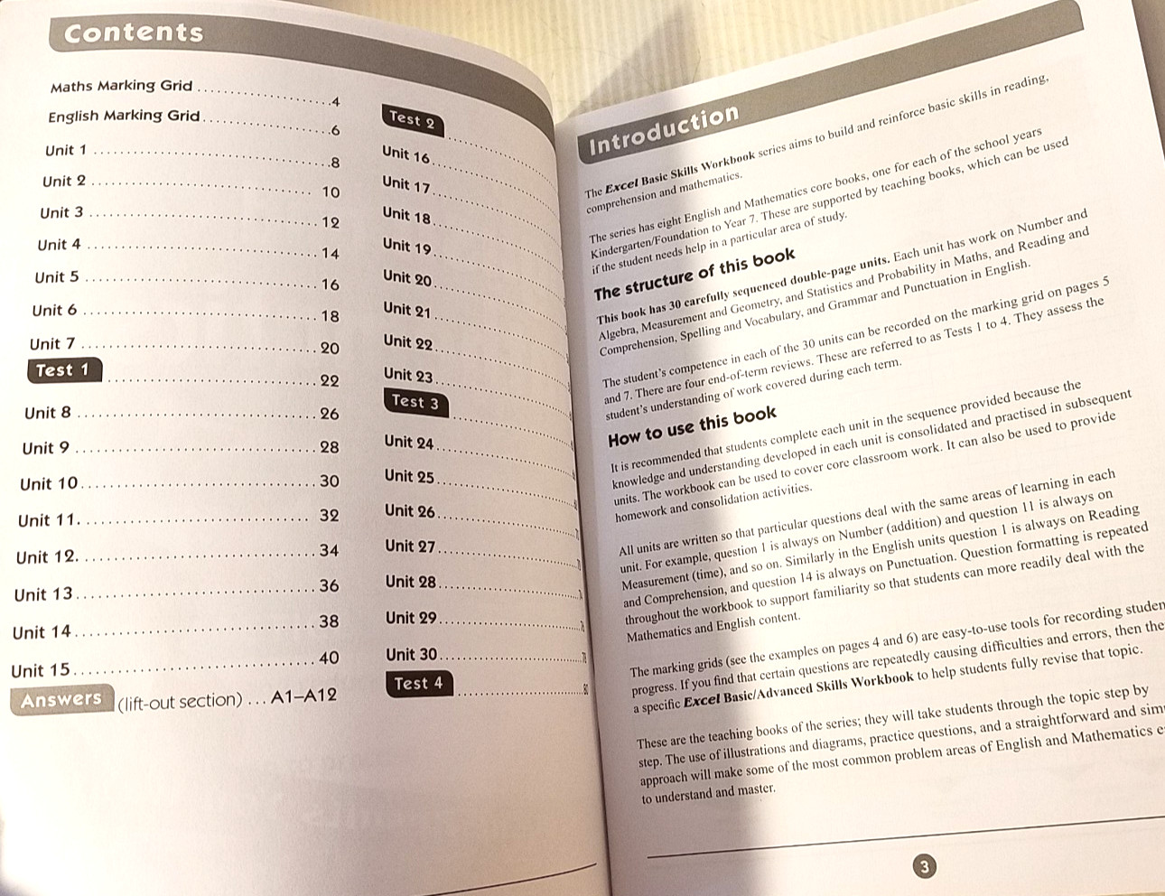 Excel Basic Skills Workbook: English and Mathematics Year 5