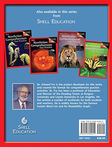 Nonfiction Comprehension Test Pract…, Overend Prior,