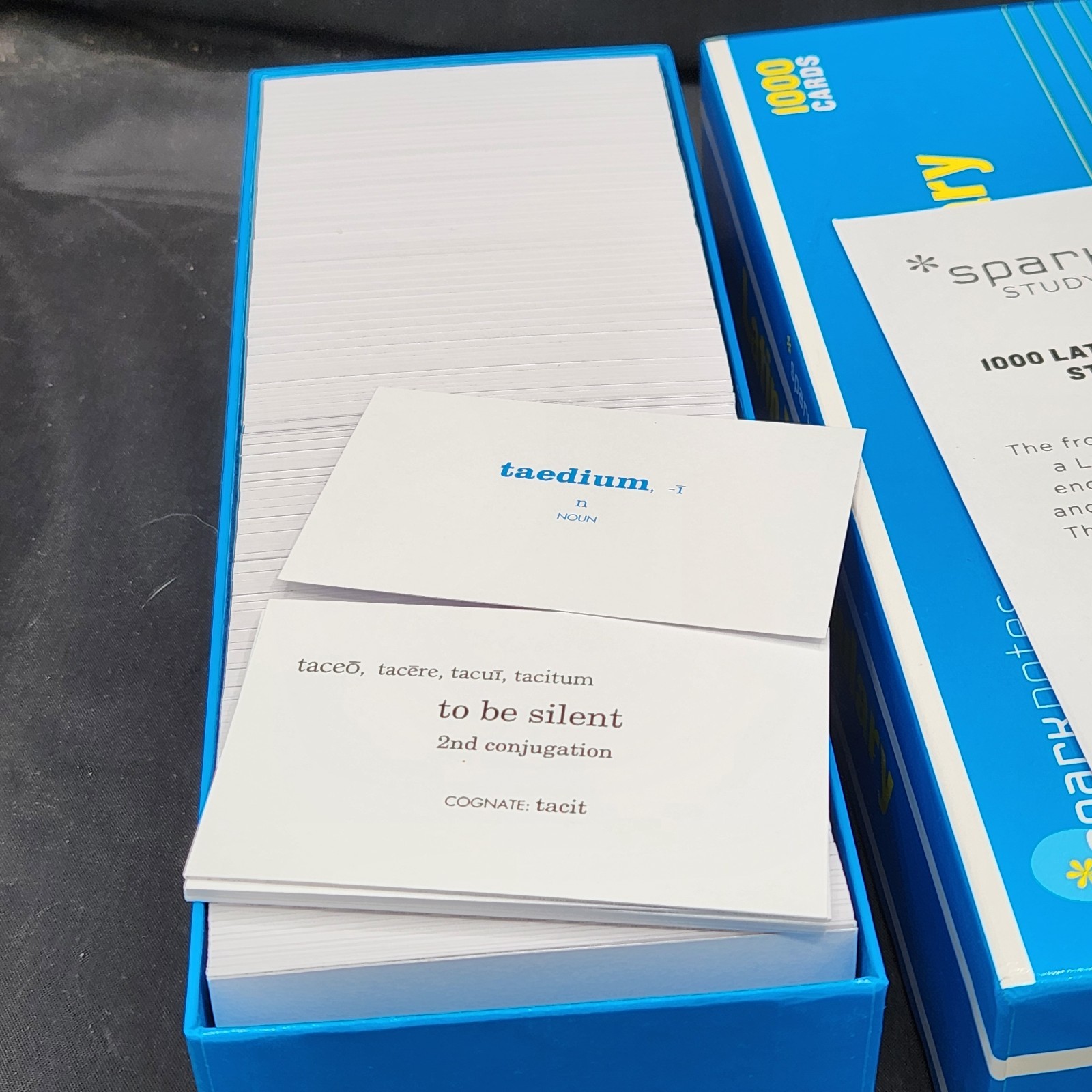 Sparknotes Latin Vocabulary Study Cards 1000 Cognates English Translation