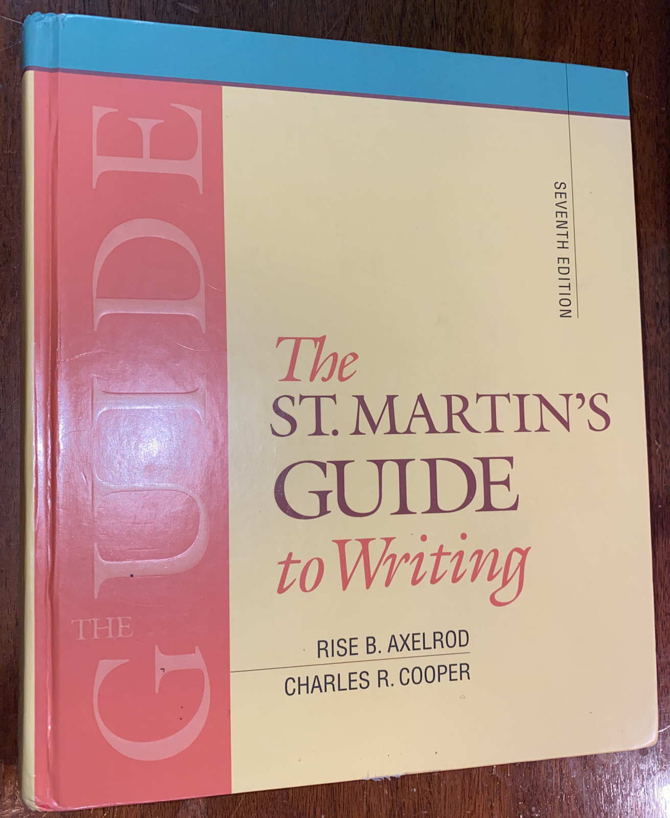 The St. Martin’s Guide to Writing by Charles R. Cooper and Rise B. Axelrod…