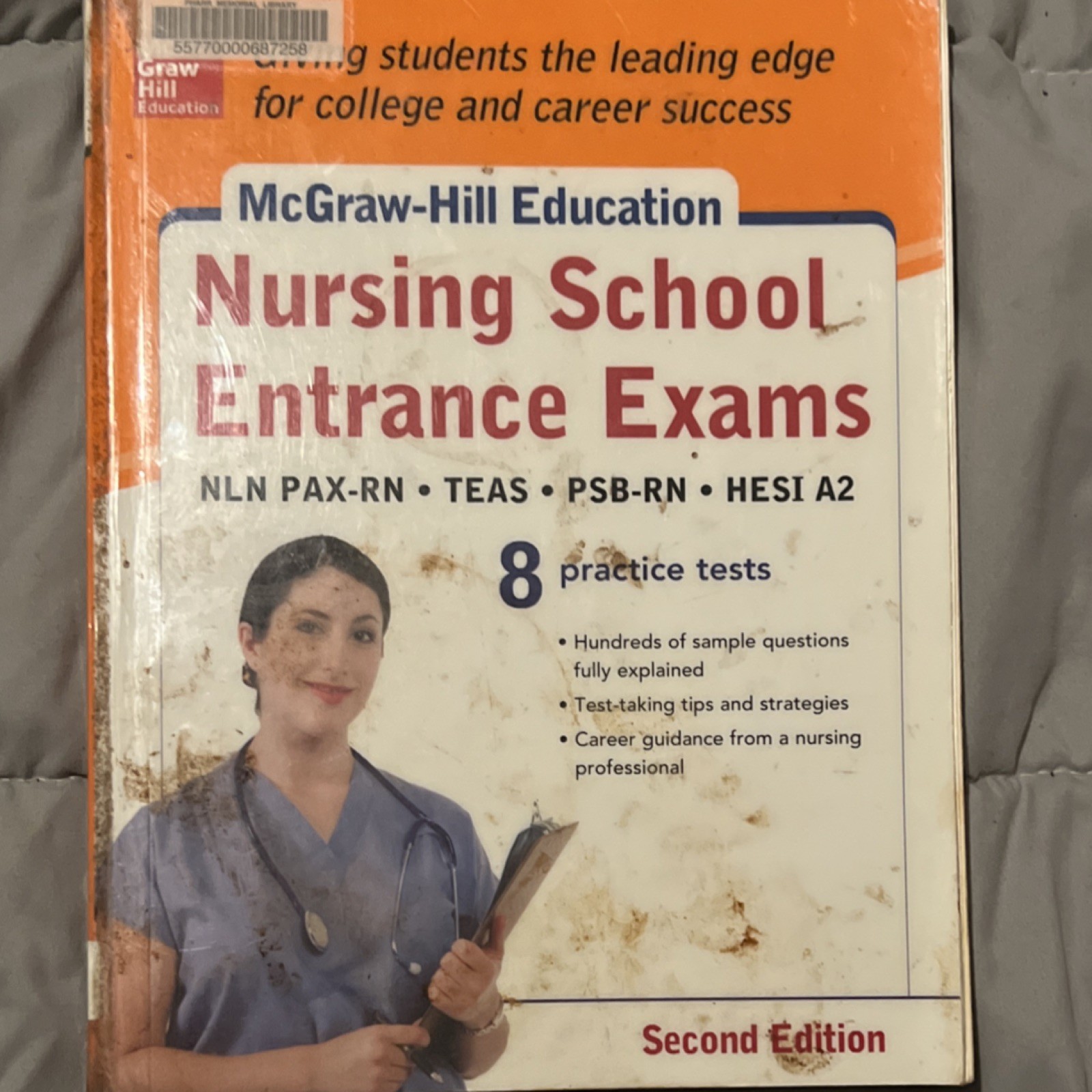 McGraw-Hill Education Nursing School Entrance Exams Study Guide, 2nd Ed.