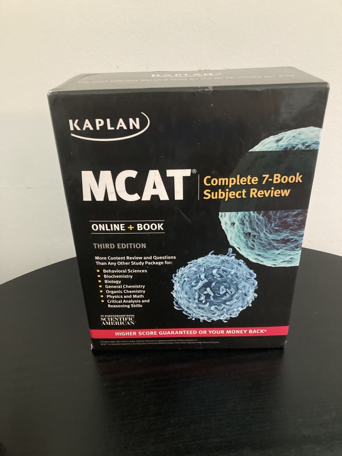 Kaplan MCAT Complete 7-book Subject Review Third Edition