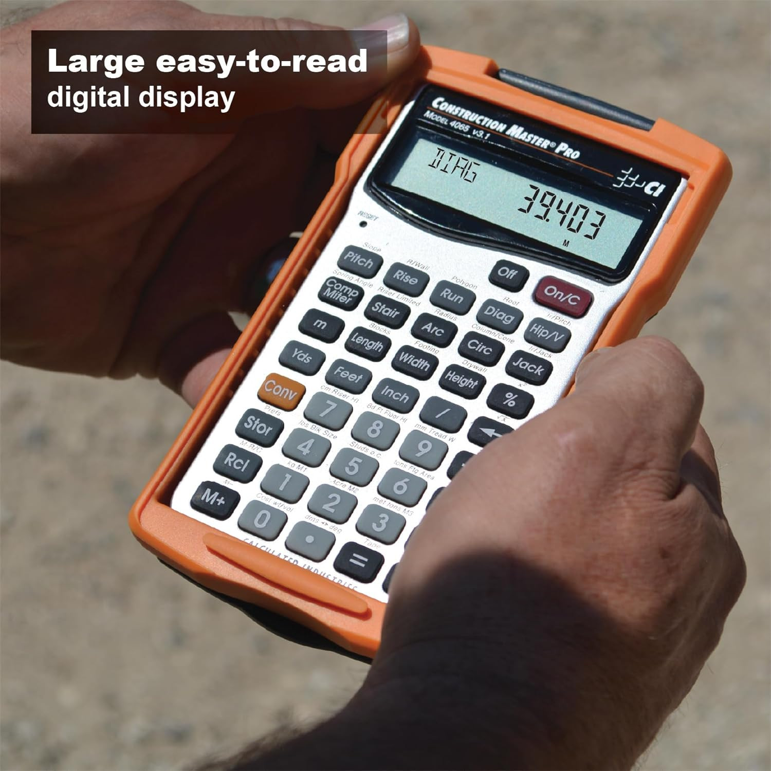 Advanced Construction Math Calculator Contractors Estimators Builders Carpenters