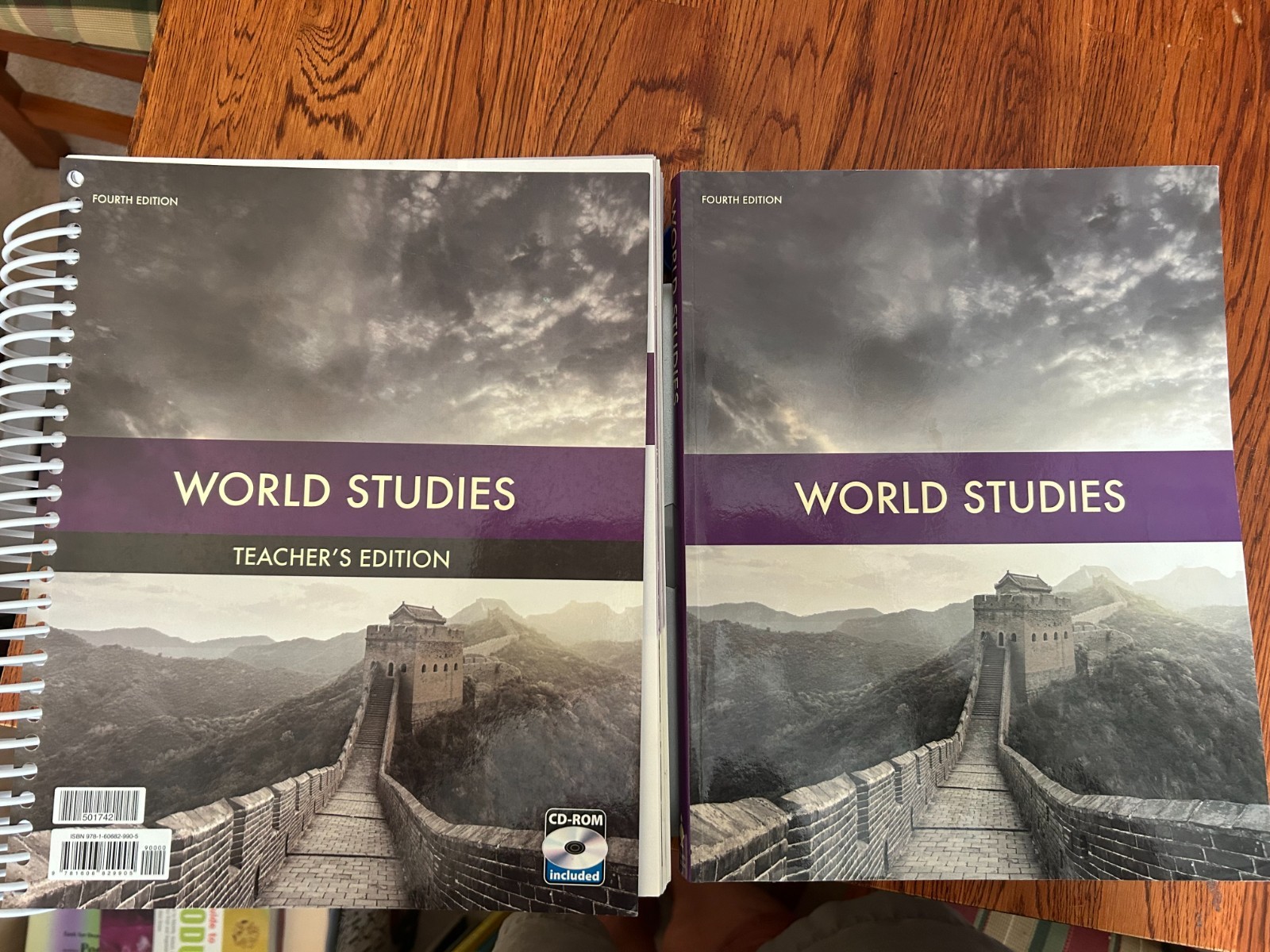 World Studies Fourth Edition Teacher With CD & Student Activities Workbook