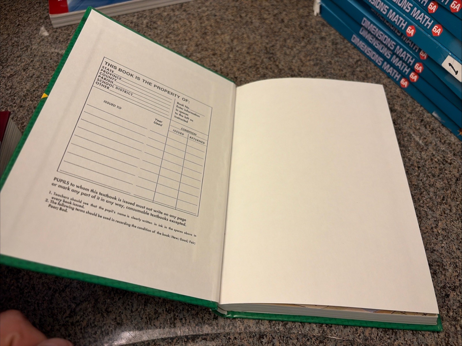 Quick Review Math Handbook Book 3, Teacher’s Guide