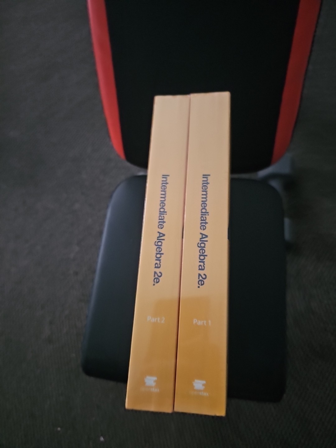OpenStax Intermediate Algebra 2E Softcover Part 1 2 Set of 2 Books