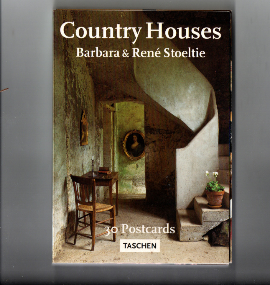 Country Houses 30 Postcards Taschen Complete Set Barbara & Rene Stoeltie