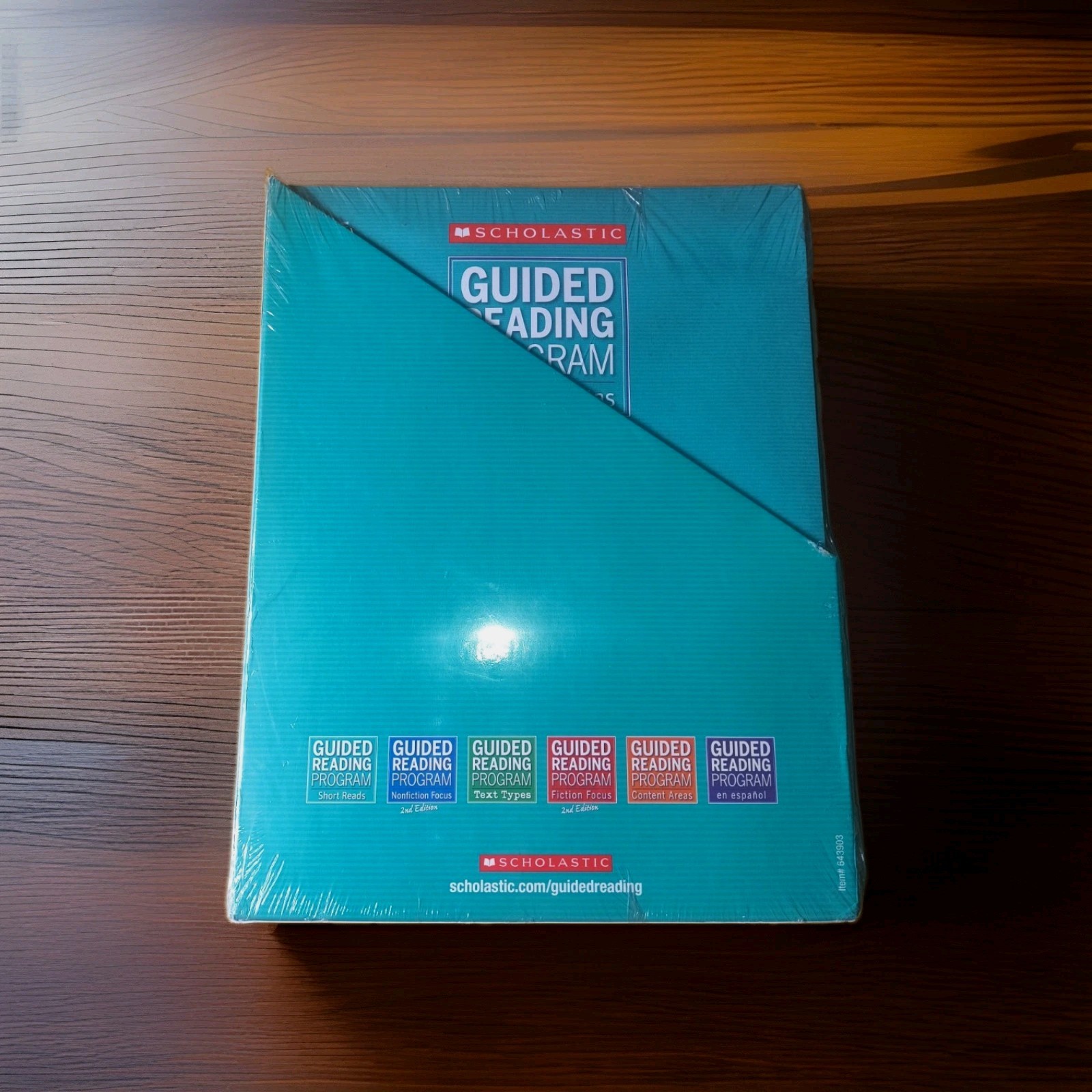 Scholastic includes Spanish-language educational materials Level F