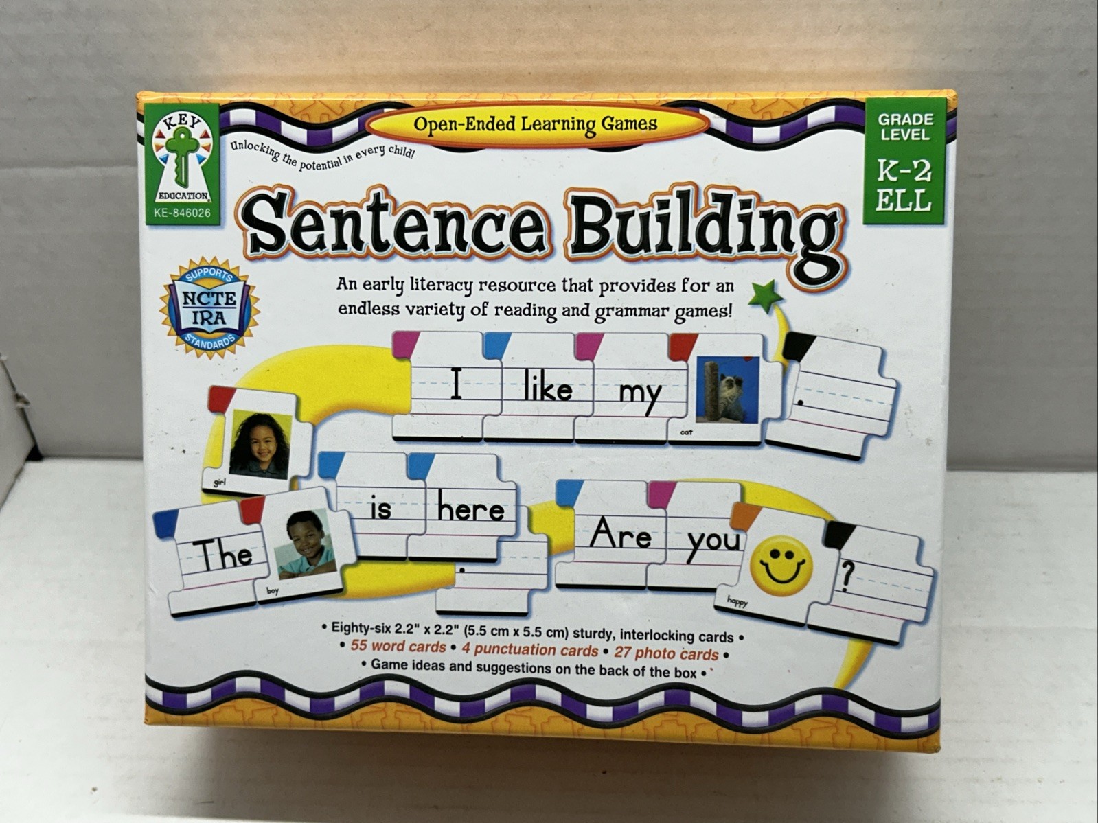 Sentence Building by Sherrill B. Flora (2007, Game)