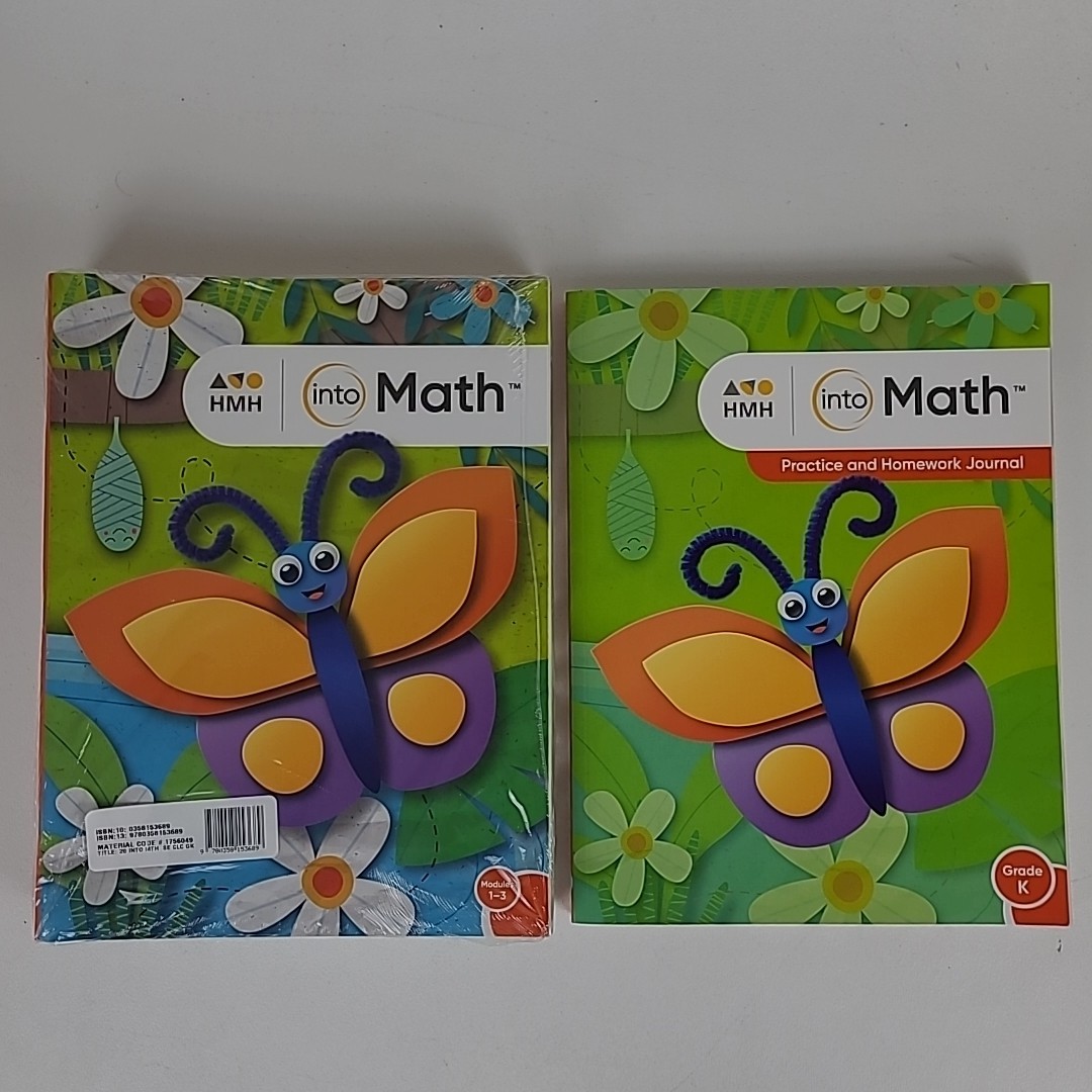 HMH into Math Grade K Set Teacher Edition Workbooks & Student Journal BRAND NEW