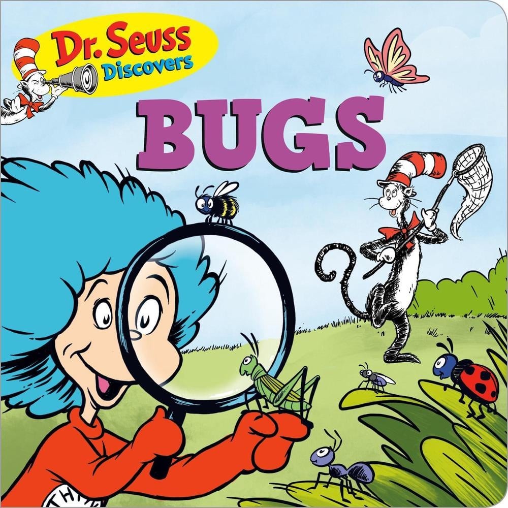 Dr. Seuss Discovers: Bugs by Dr. Seuss (English) Board Book Book