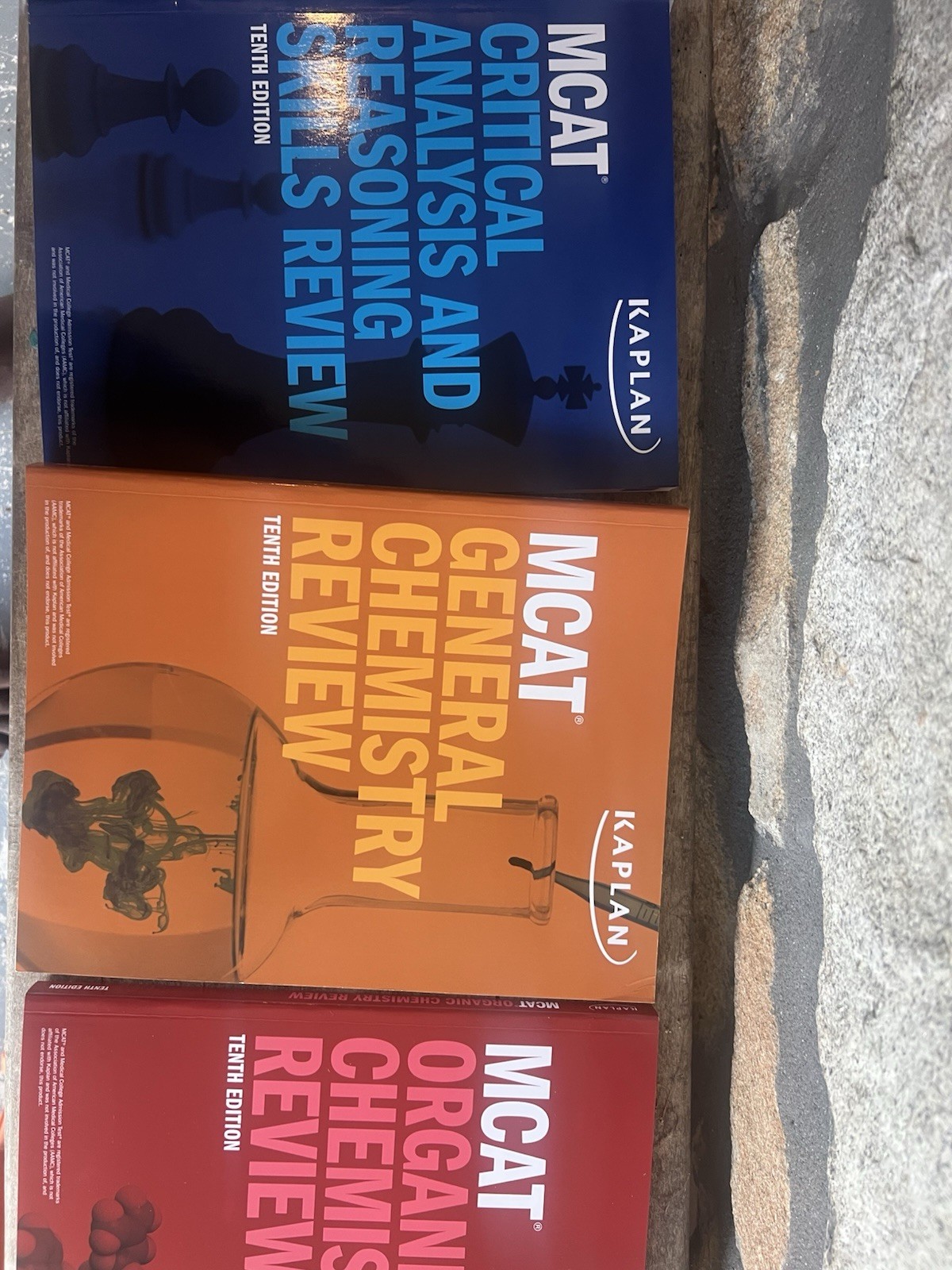 Kaplan MCAT Home Study Kit Tenth Edition 7-Book Study Guide Set (2024-2025)