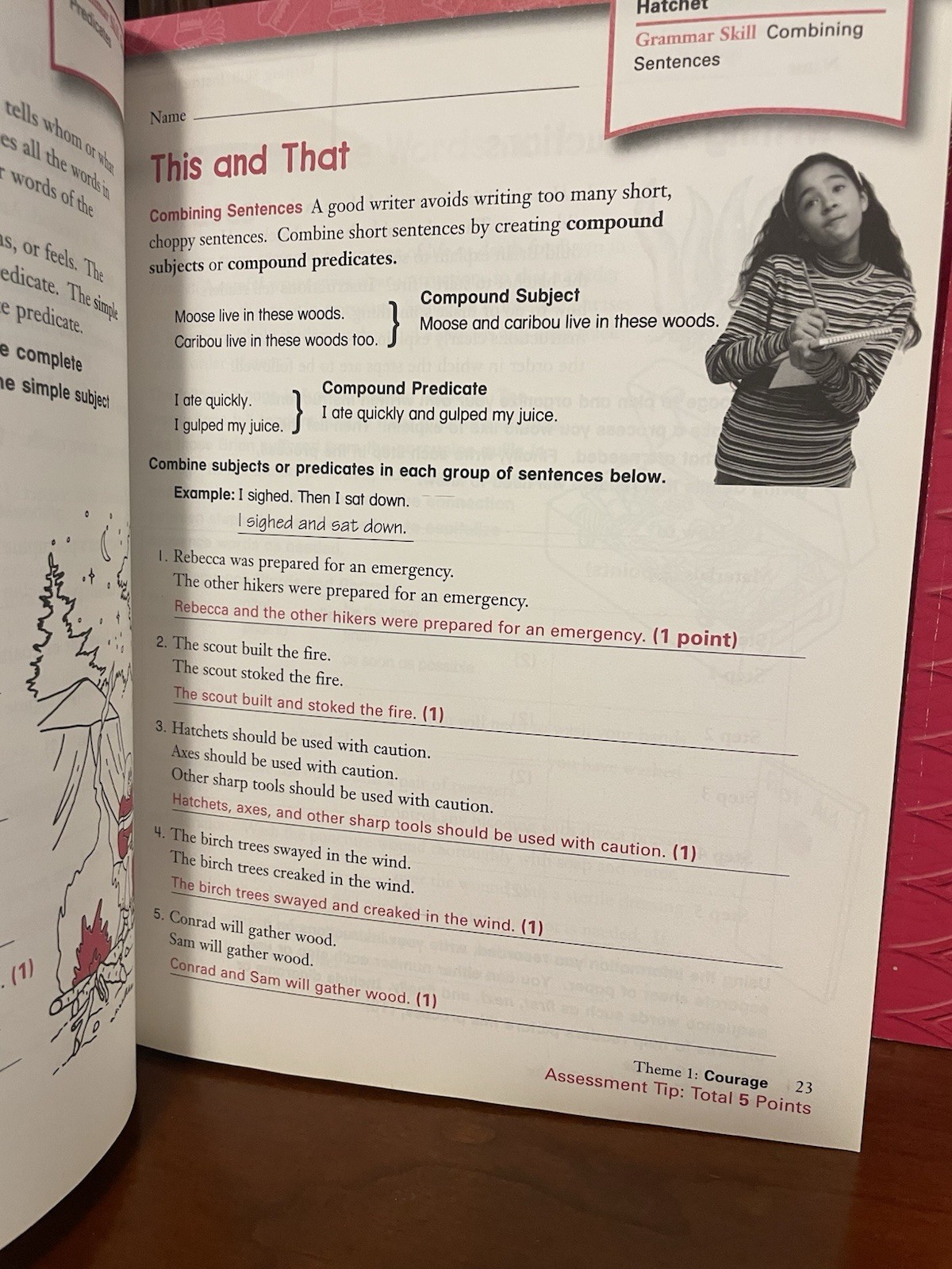 PRACTICE BOOK, TEACHER’S ANNOTATED EDITION, GRADE 6 By Houghton Mifflin 1 & 2
