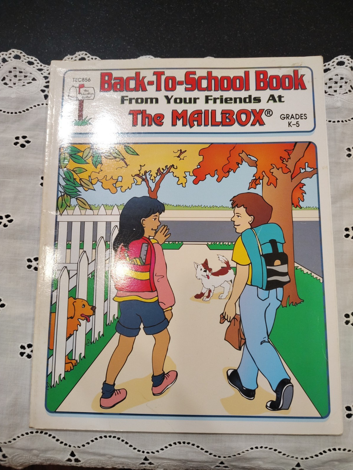 Back to school book The mailbox vtg pb teacher homeschool 1994 grades k-5
