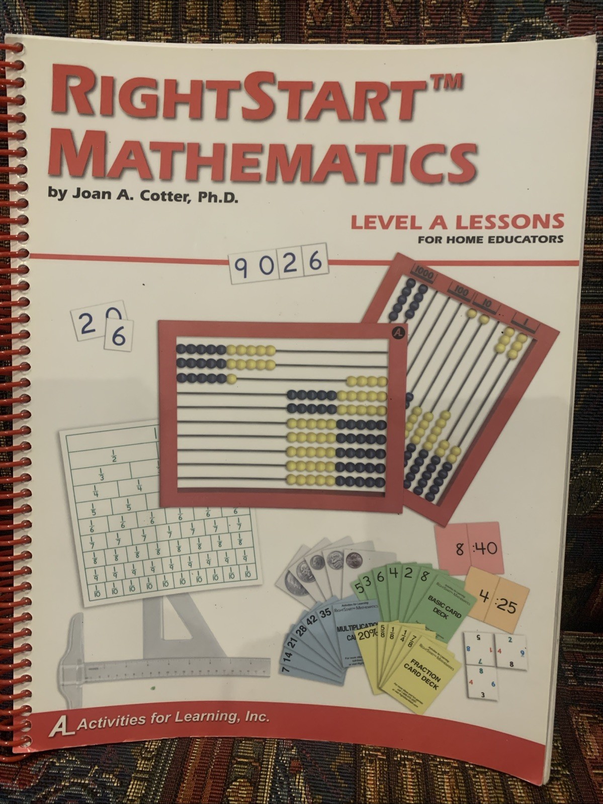 RightStart Mathematics Levels A & B, Lessons Home School by Joan A. Cotter