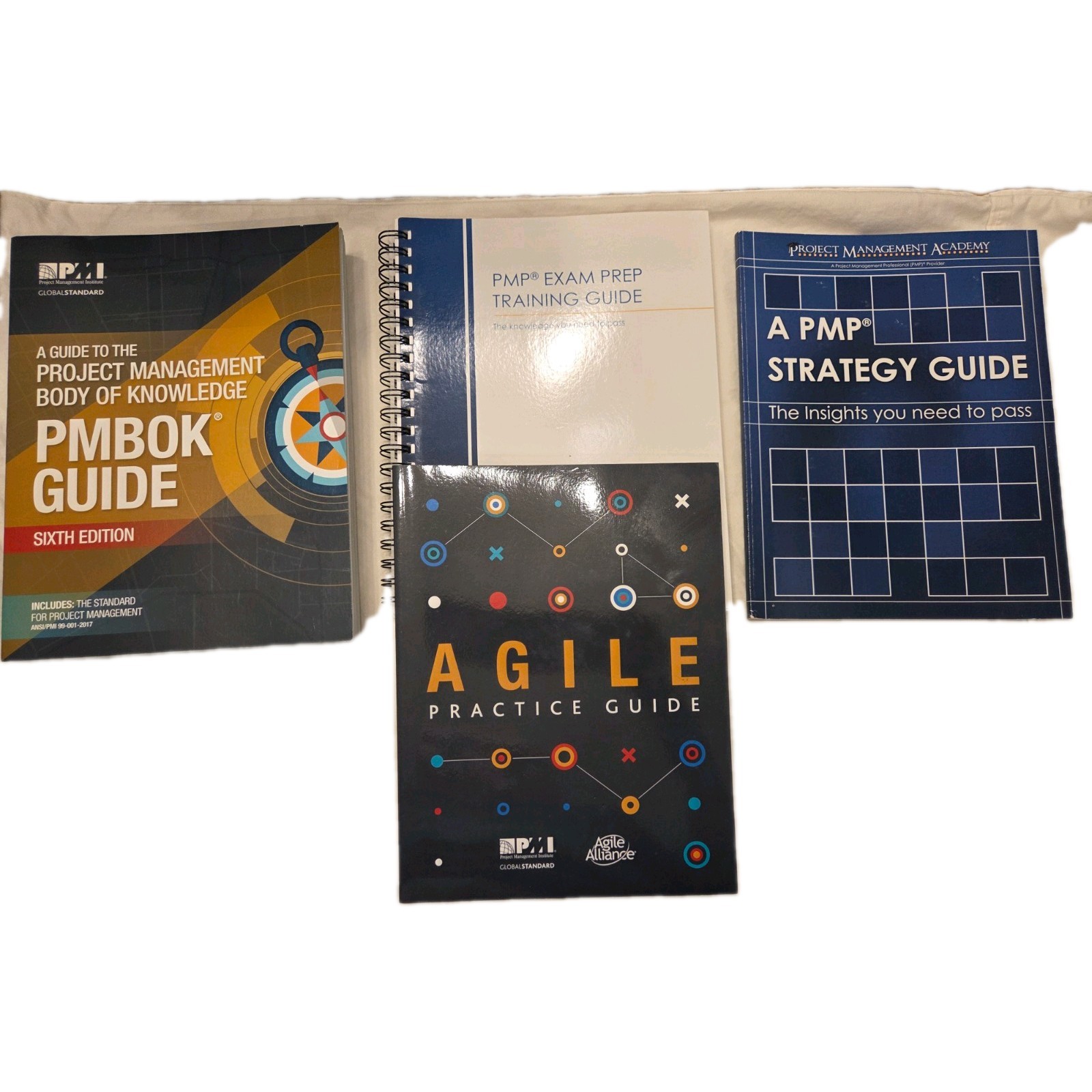 Project Management Institute Guide Sixth Edition, Agile, PMP Exam Prep Bundle