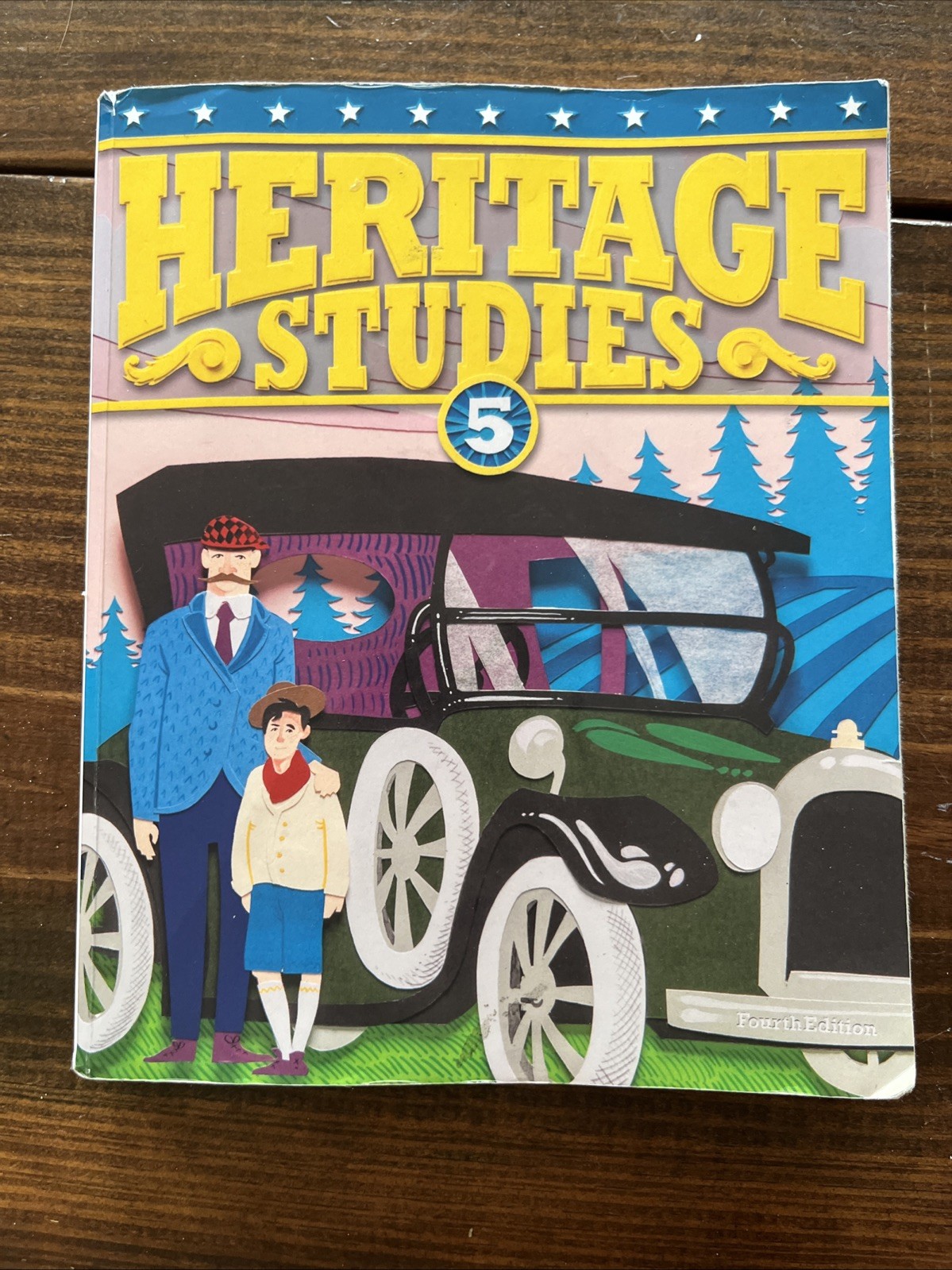 BJU Press Heritage Studies 5 Student Text Blank! 5th Grade. Fourth Edition.