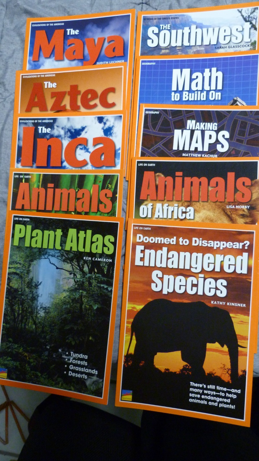 (Ten) 10 Benchmark Education: NAVIGATOR SERIES Books Homeschooling #5