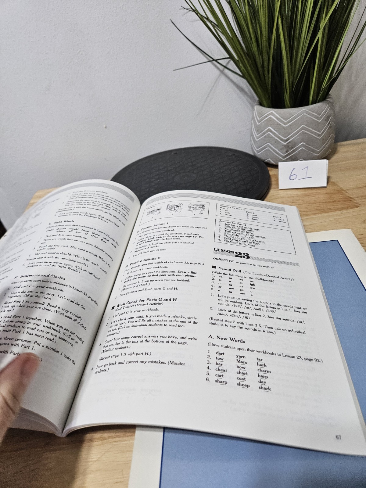 Phonics for Reading Second Level by Curriculum Associates 1989 STUDENT – TEACHER