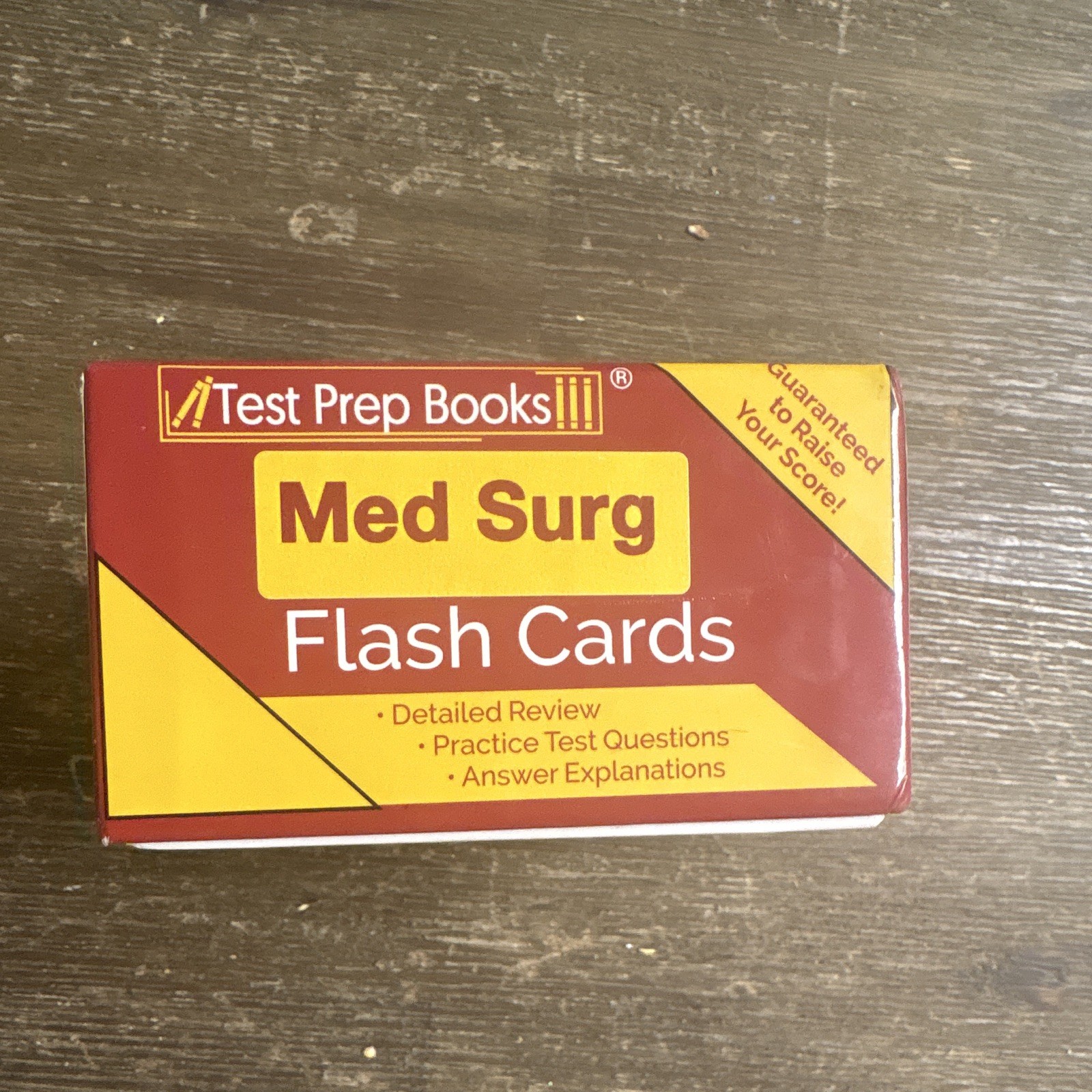 Med Surg Cards Test Prep Books