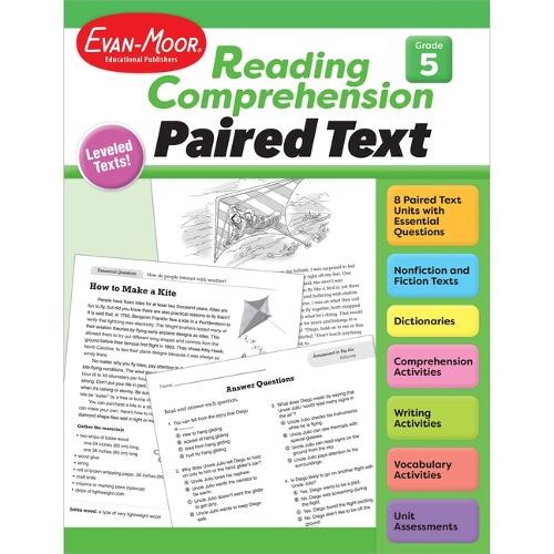Reading Comprehension, Paired Text, Grade 5 (Paperback)