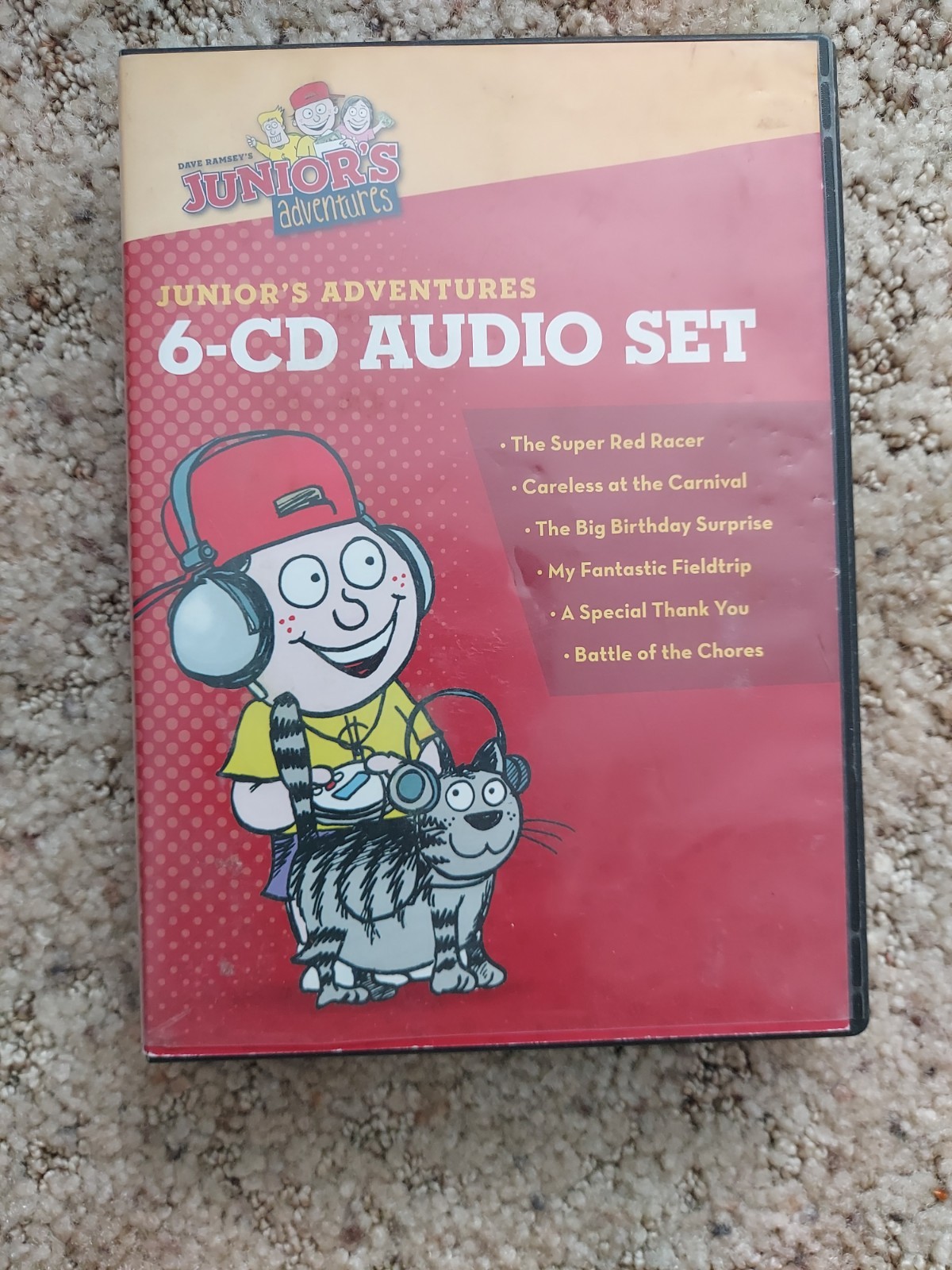 Dave Ramsey’s JUNIOR’S ADVENTURES 6 CD Audio Set Ramsey Junior
