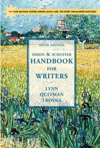 Simon and Schuster Handbook for Writers with APA Updates and Companion Website S
