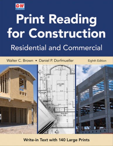 Print Reading for Contruction – Paperback By Brown, Walter C – ACCEPTABLE