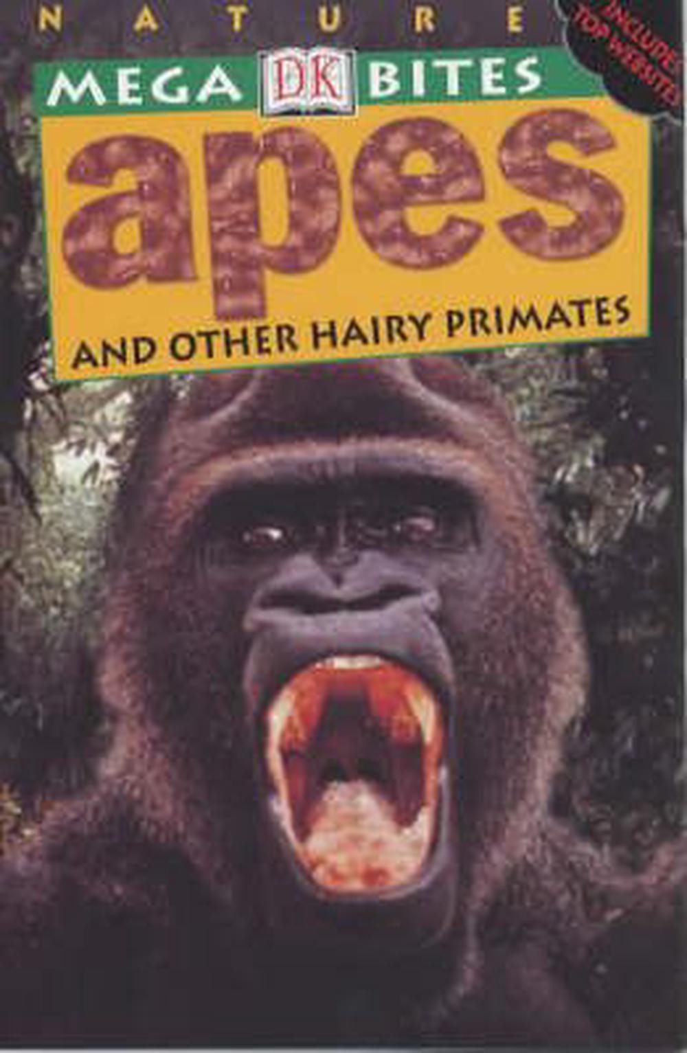 Megabites Apes Paper, 1st. Edition by Richard Platt (English) Paperback Book