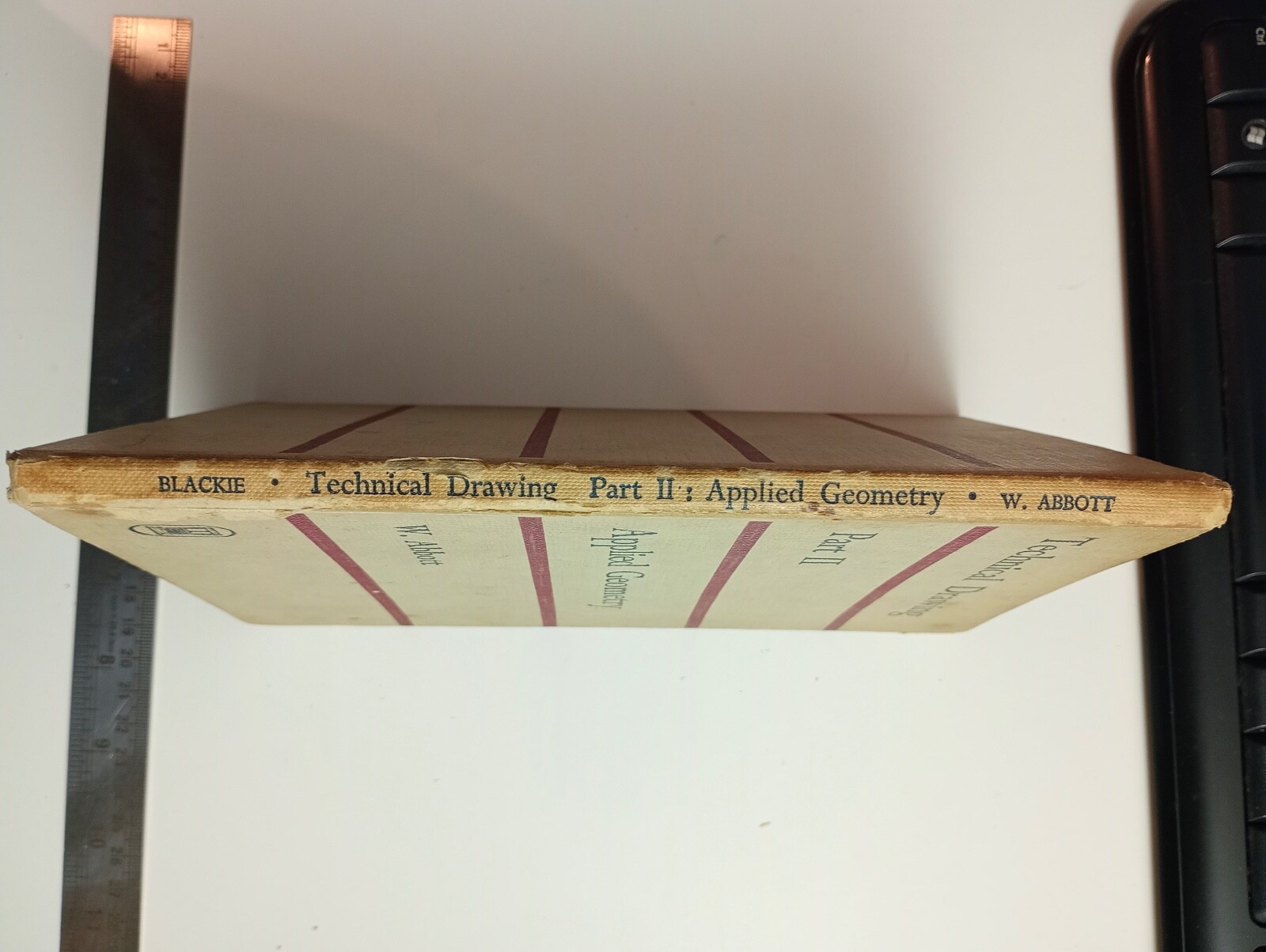 dr. 2. Technical Drawing Part II Applied Geometry W Abbott 1959 RARE