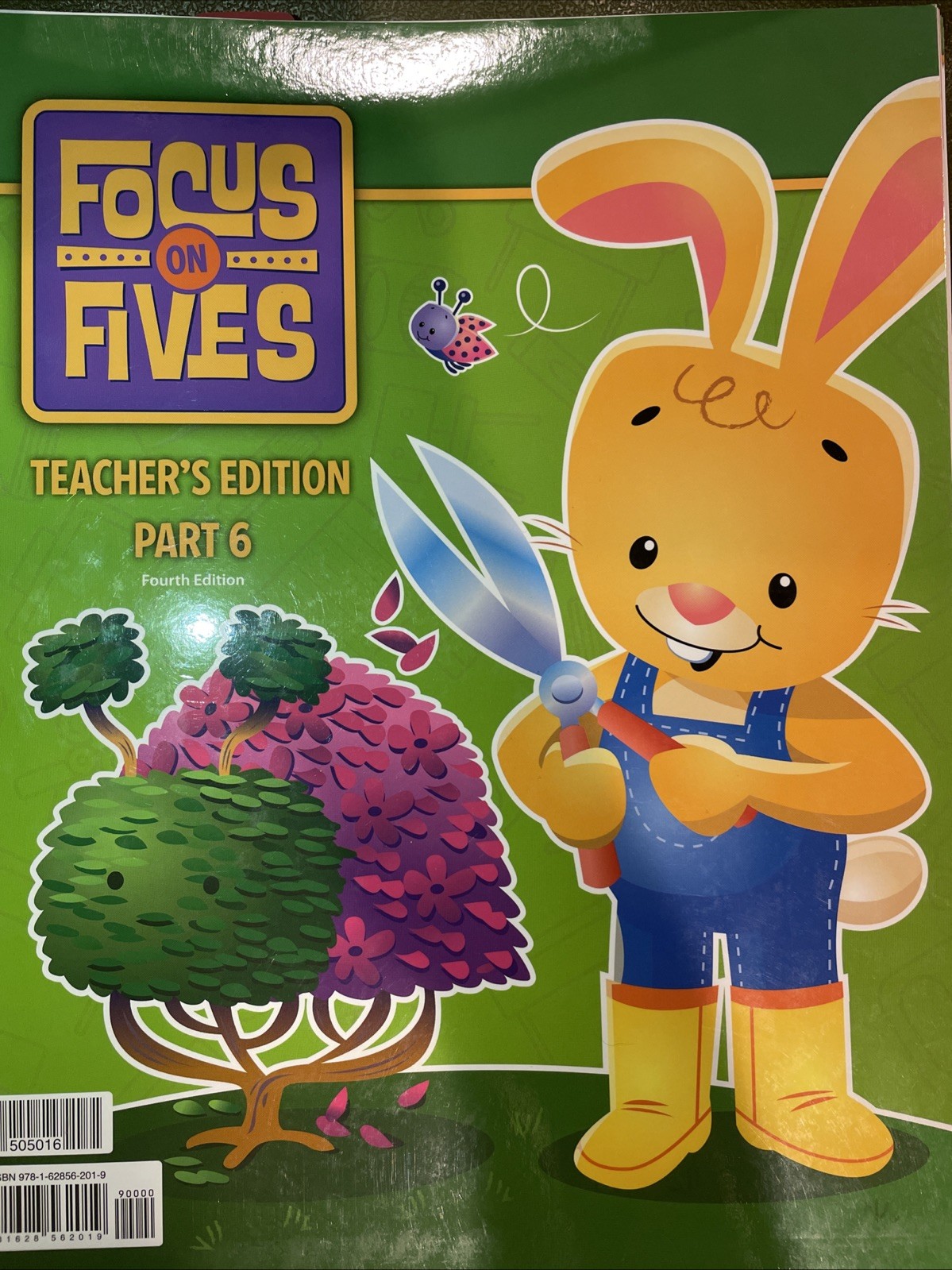 BJU press Focus on Fives Teacher Edition Part 6 4th edition Kindergarten 2019