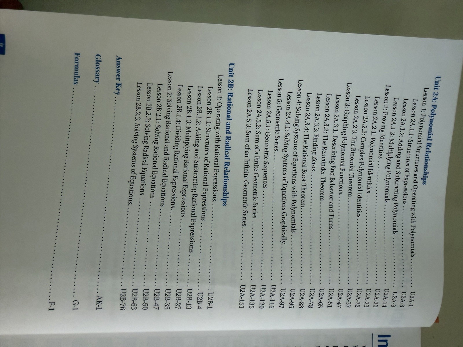 Mathematics lll— Integrated Pathway