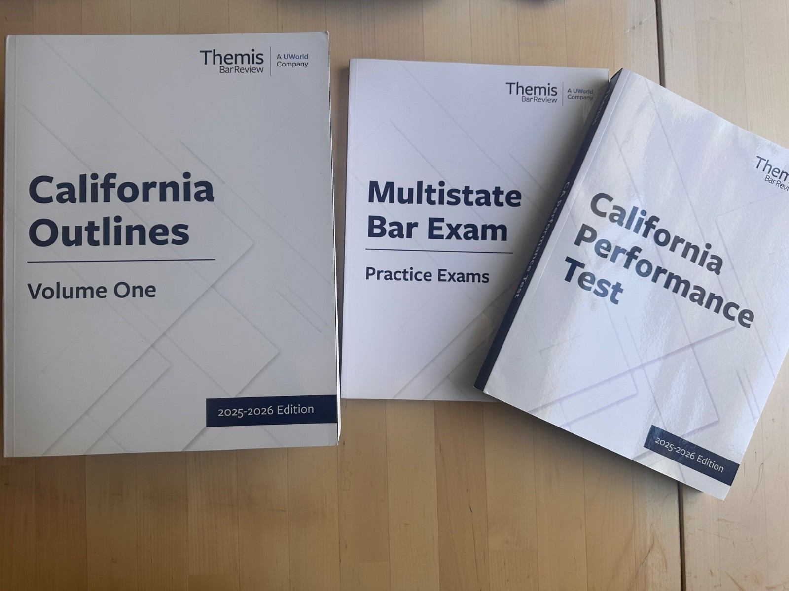 Themis California Bar Exam Review Prep Books: Outlines (1&2), MBE, CPT 2025-2026