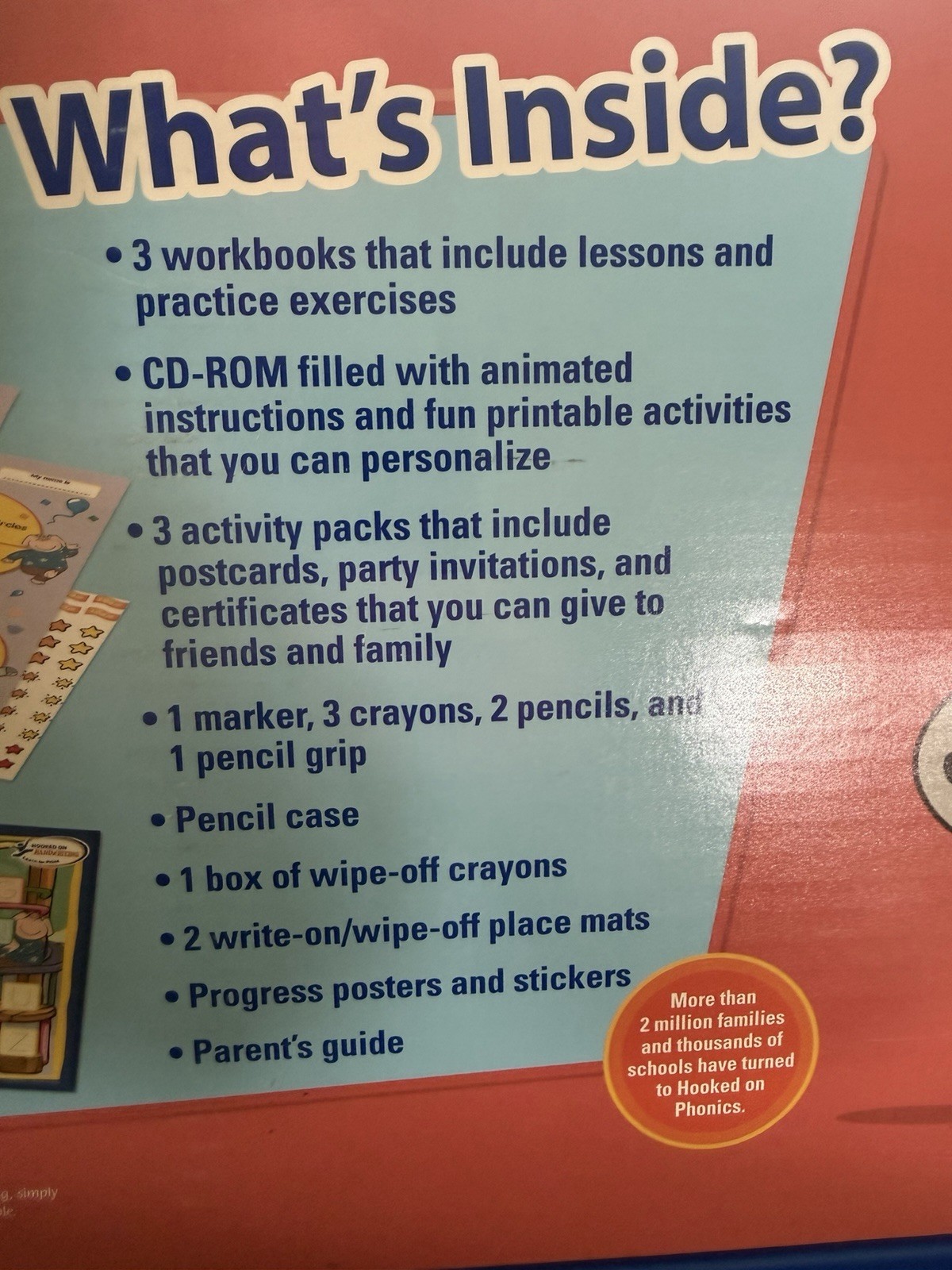 Hooked on Handwriting Learn to Print Set Complete Kit Books CD Ages 4-6