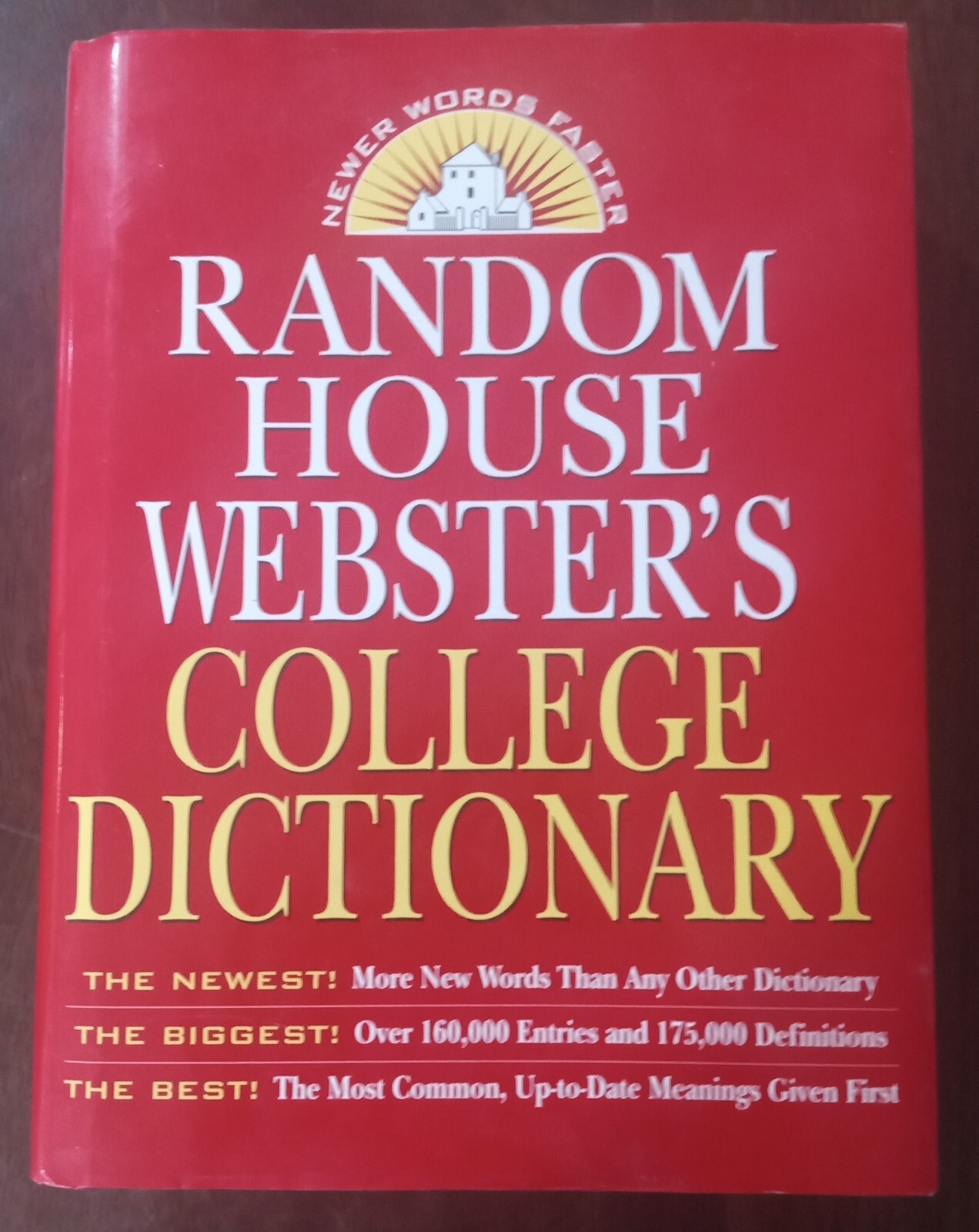 RANDOM HOUSE WEBSTER’S COLLEGE DICTIONARY, 2ND EDITION By Robert B. Costello NEW