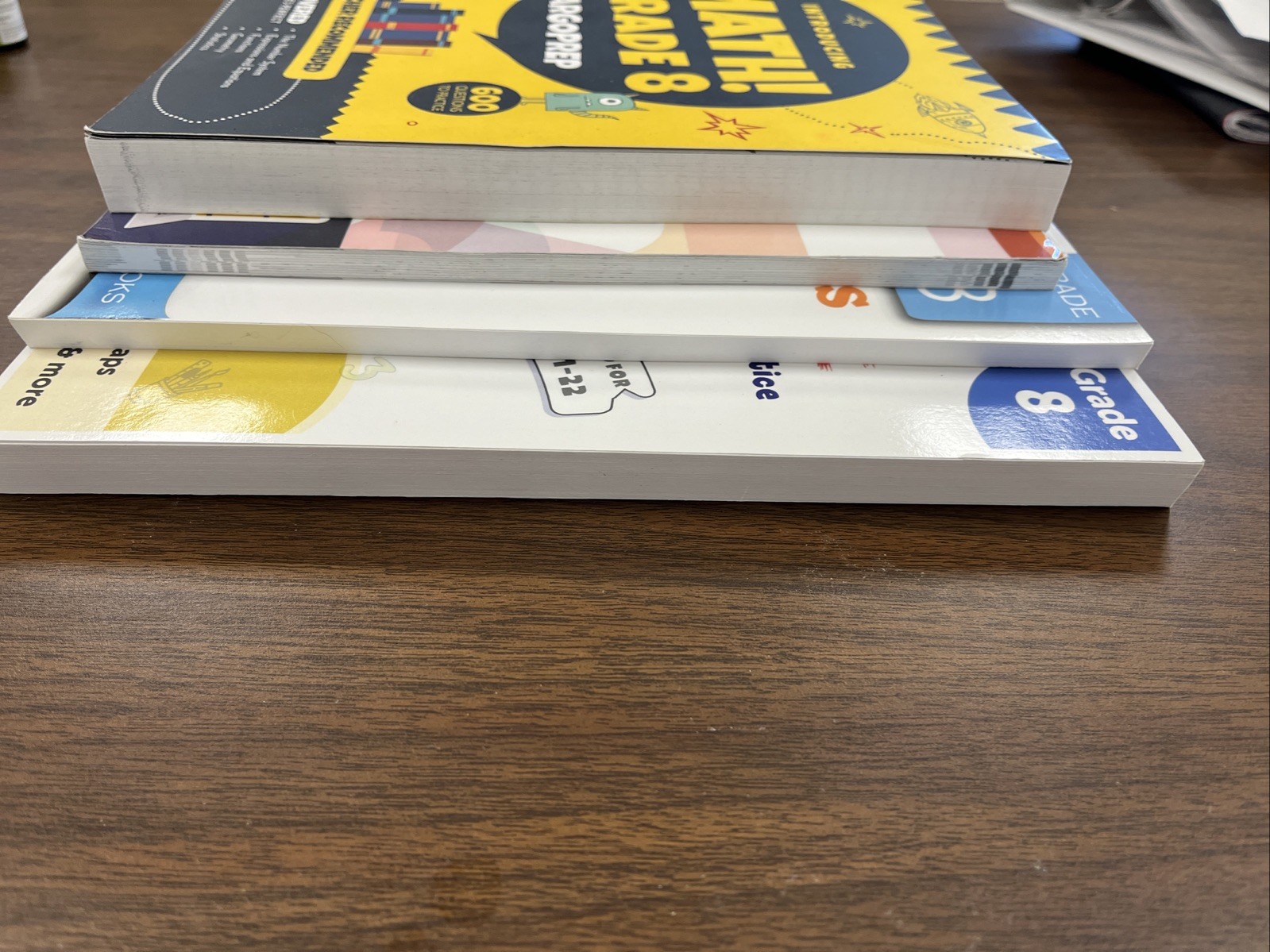Math Grade 8 Prep Exercise Books Geometry Skills Lumos Learning Argo Prep LOT