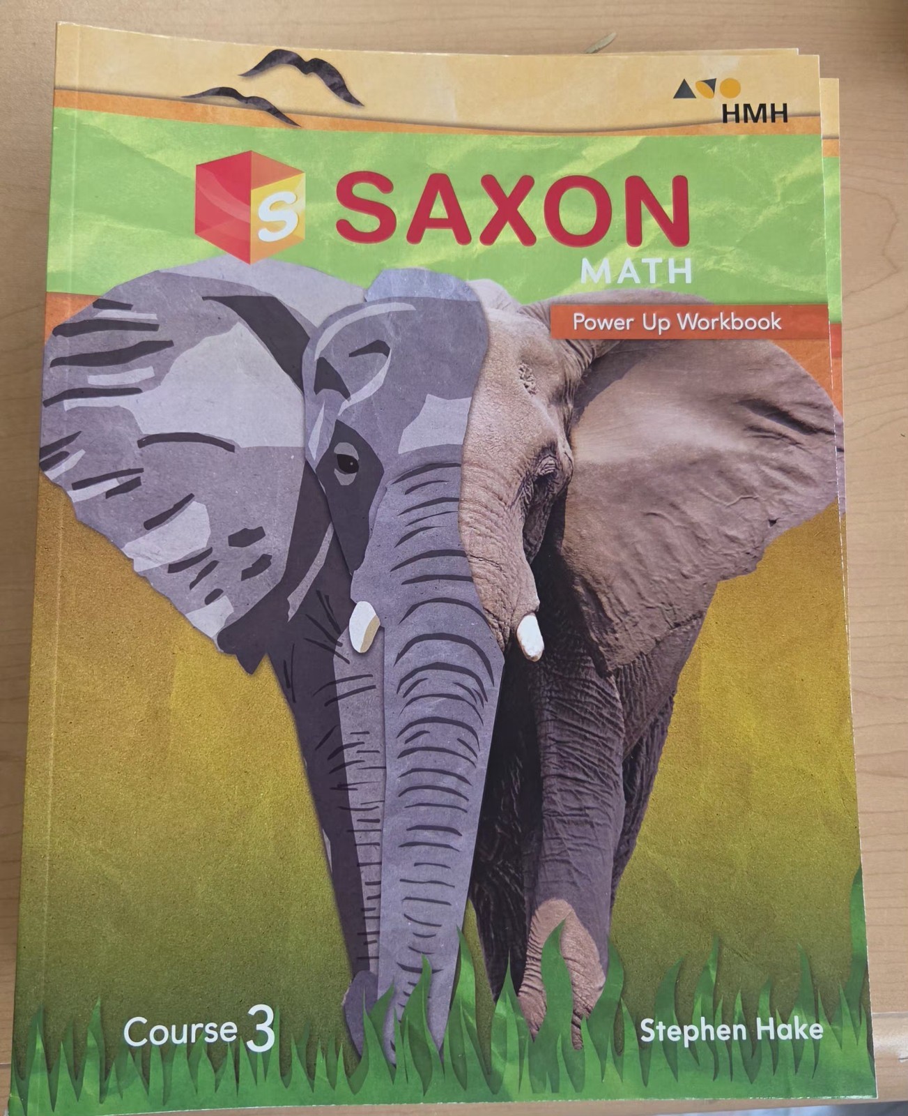 Saxon Math Course 3 Power Up Workbook Brand New