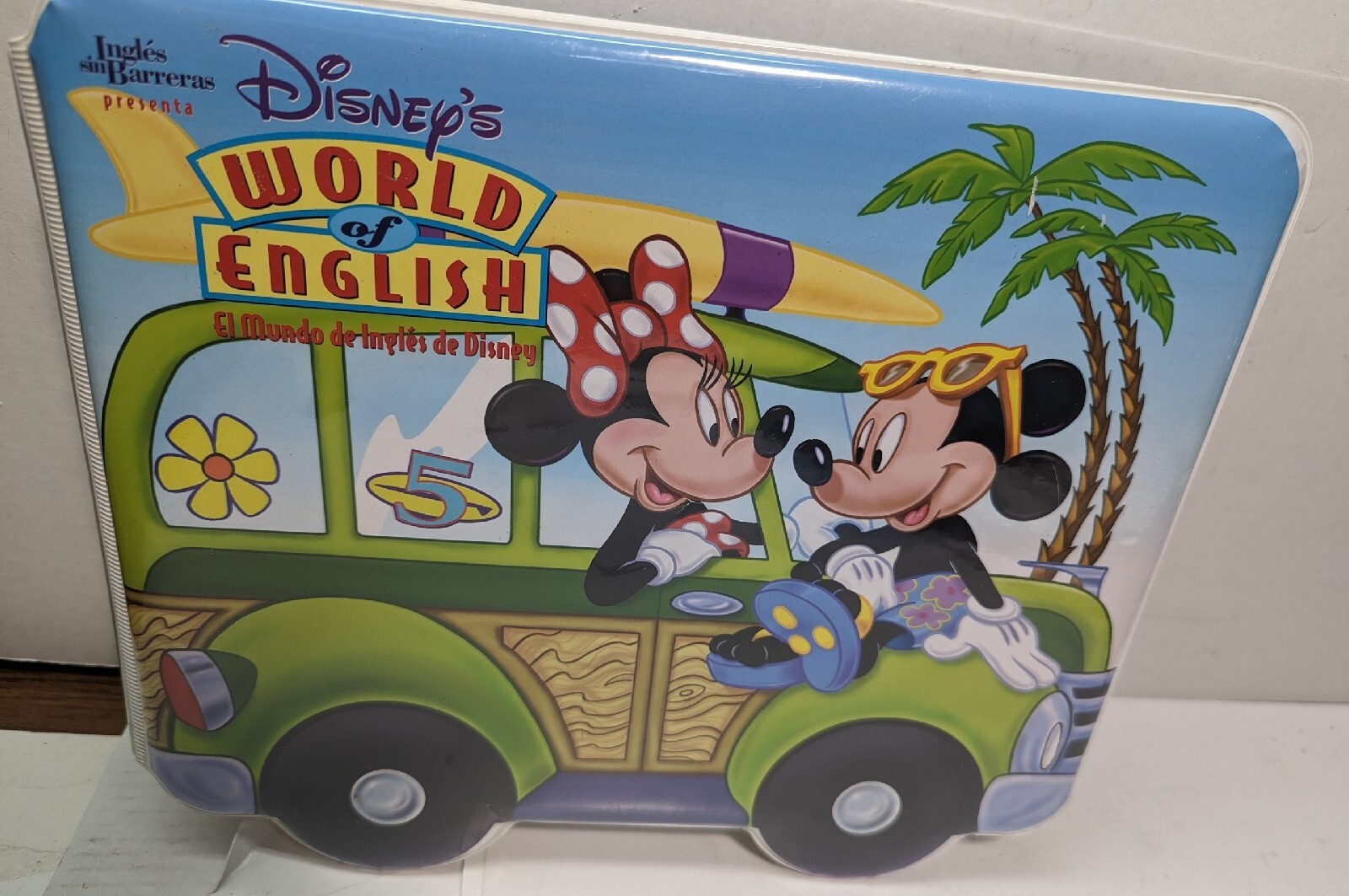 INGLES SIN BARRERAS Disneys World of English CDs DVD Books Educational Level 5