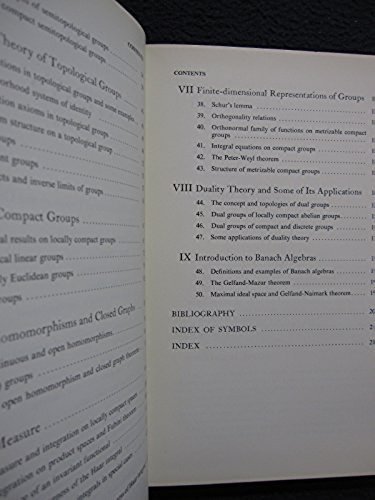 Introduction to Topological Groups; Saunders Mathematics Books [Hardcover] [Ja..